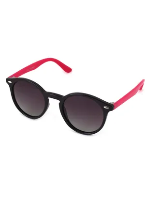 EXIT Bambino OCCH. SOLE BAMB. PLAST. TK0916 C.03 -FUXIA/FUMO SF. *3P Occhiali da sole Plastica Grigio Rotonda Polarizzata