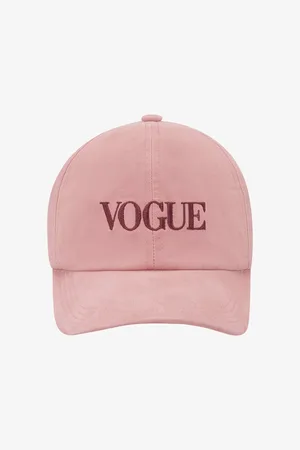 VOGUE Collection Cappellino VOGUE rosa con logo ricamato
