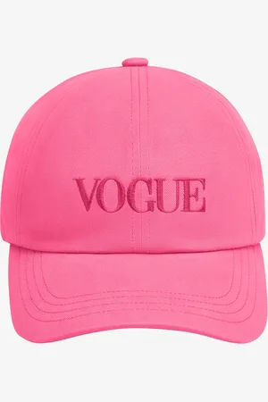 VOGUE Collection Cappellino VOGUE rosa con logo ricamato