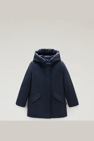 Woolrich Arctic Parka da bambina in Ramar Cloth Blu