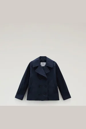Woolrich Peacoat Summer da bambina in Urban Touch Blu