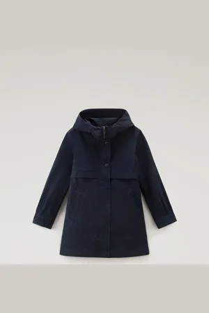 Woolrich Summer Parka da bambina in Urban Touch Blu