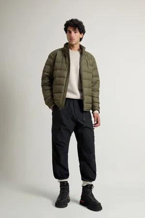 Woolrich Uomo Piumino leggero in microfibra Verde