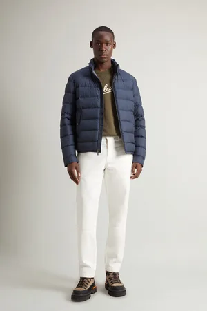 Woolrich Uomo Piumino leggero in microfibra Blu