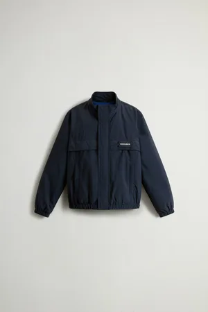 Woolrich Giacca da bambino in nylon Taslan Blu