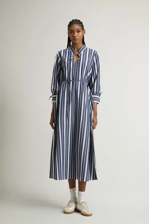 Woolrich Donna Vestito in cotone elasticizzato Blu