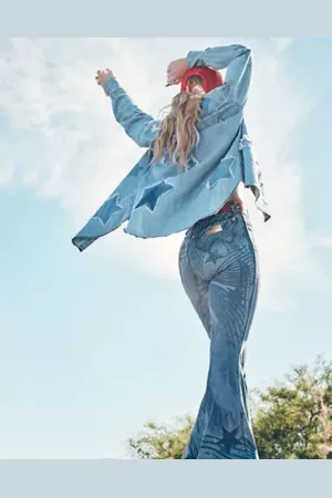 Wrangler Lainey Wilson Rockstar Bell Bottoms