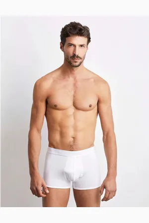 Yamamay Boxer in jersey di cotone elasticizzato in tinta unita classica Superior Cotton