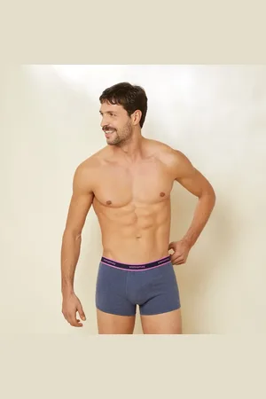 Yamamay Boxer tinta unita in jersey elasticizzato con elastico a contrasto New Fashion Color