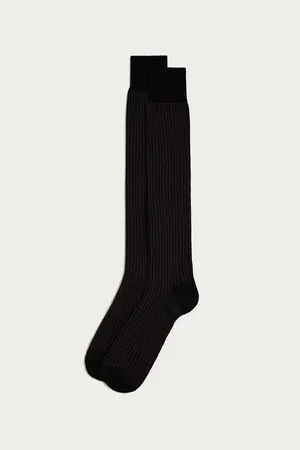 Yamamay Calze lunghe a righe verticali intrecciate - Daily