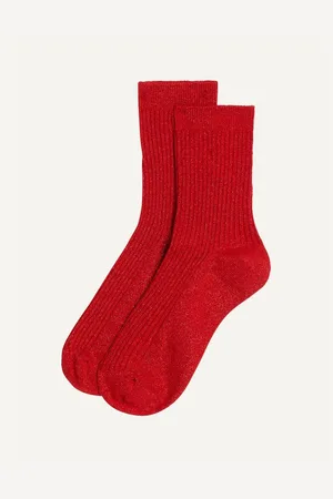 Yamamay Calze corte rosse in maglia Mix & Match