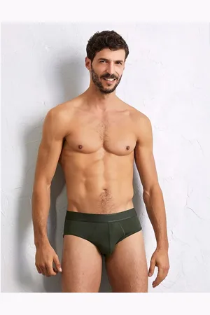Yamamay Slip tinta unita con jersey elasticizzato Supima Luxury