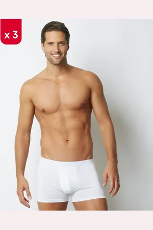 Yamamay Multipack tre boxer in cotone tinta unita New Simply