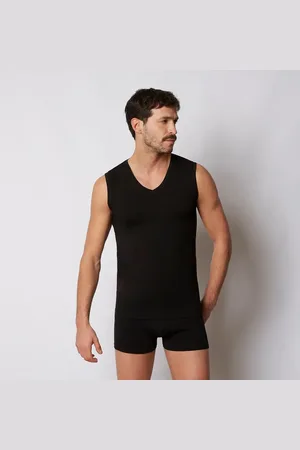 Yamamay Canotta uomo scollo V - Cotone Antibatterico