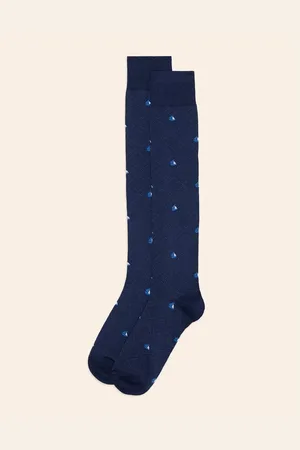Yamamay Calze lunghe uomo stampate Sailing