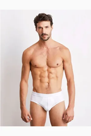 Yamamay Slip uomo in jersey di cotone elasticizzato in tinta unita classica Superior Cotton