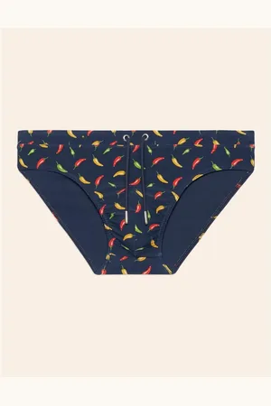 Yamamay Costume slip da uomo con peperoncini Funny I