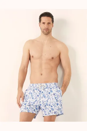 Yamamay Costume boxer da uomo lunghezza media Coral Reef