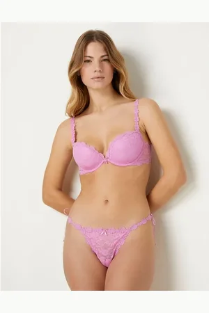 Yamamay Perizoma in pizzo con fibre riciclate Fancy Lace