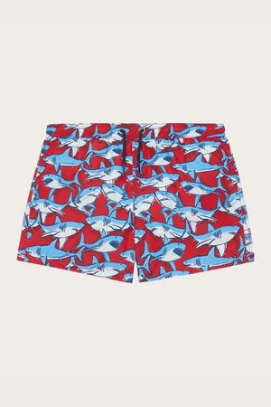 Yamamay Costume boxer da bambino con squali Coral Reef