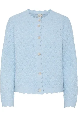 Y.A.S Bubble Cardigan A Maglia