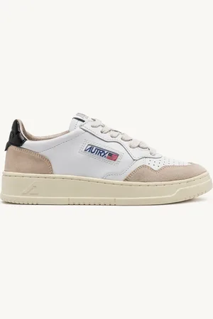 Autry Sneakers Medialist Low bianco e nero