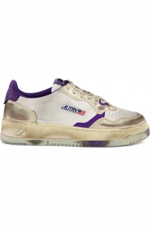 Autry Sneakers Super Vintage Bianche e Viola