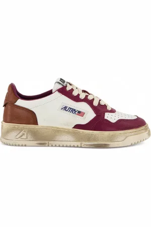 Autry Sneakers Super Vintage Bianche e Fucsia