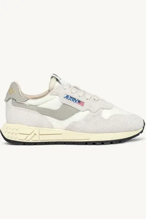 Autry Sneakers Reelwind panna con inserti grigio
