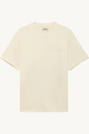 Autry T-SHIRT LOOSE IN COTONE COMPATTO