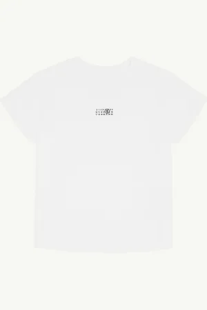 Maison Margiela T-shirt logo ad etichetta