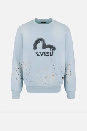 Evisu Felpa con logo