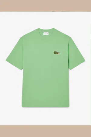 Lacoste T-shirt loose fit verde