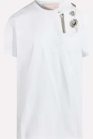 CIRCUS HOTEL T-shirt cut out spalla