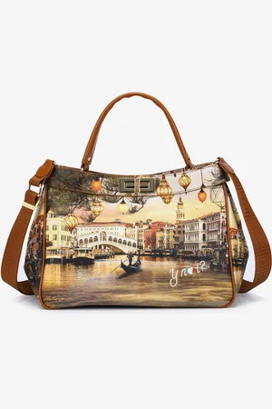 Y Not? HANDLE BAG YES645F5 CHRISTMAS VENICE