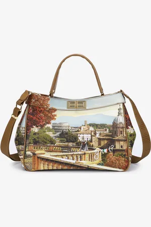 Y Not? HANDLE BAG YES645F5 ROME LANDSCAPE