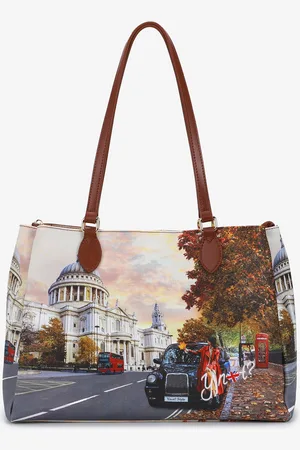 Y Not? TOTE BAG YES594F5 LONDON TOURIST