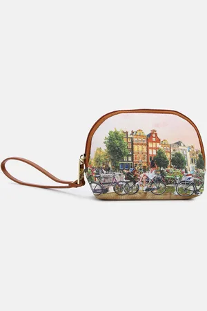 Y Not? ? Beauty Case Yes Bag Stampa Città FLOWER RIVER Beauty case da donna