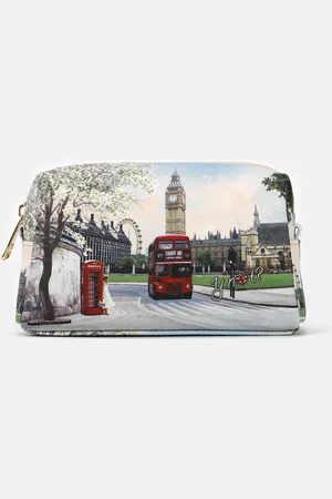 Y Not? ? Beauty Case Yes Bag Stampa Città LONDON Beauty case da donna