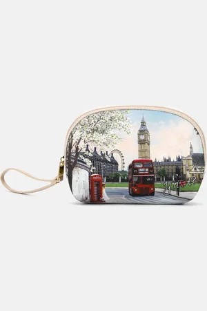 Y Not? ? Beauty Case Yes Bag Stampa Città LONDON Beauty case da donna