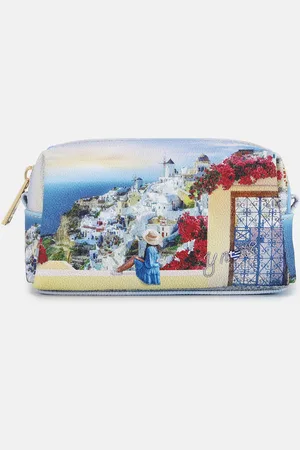 Y Not? ? Beauty Case Yes Bag Stampa Città GREEK SUMMER Beauty case da donna
