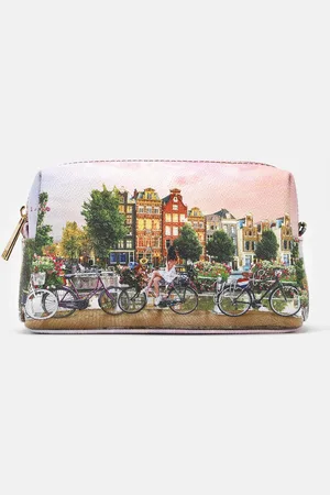 Y Not? ? Beauty Case Yes Bag Stampa Città FLOWER RIVER Beauty case da donna