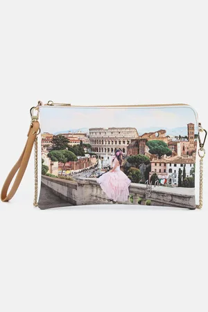 Y Not? ? Clutch Yes Bag Stampa Città ANLIGHT BEAUTY Borsa Clutch da donna