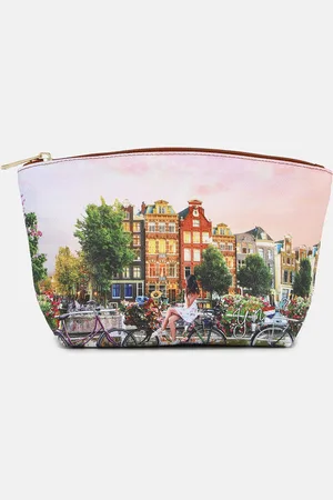 Y Not? ? Beauty Case Yes Bag Stampa Città FLOWER RIVER Beauty case da donna