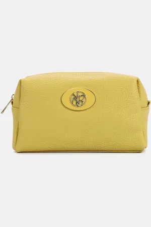 Y Not? ? Beauty Happy In Pelle Sintetica GIALLO Portafogli da donna