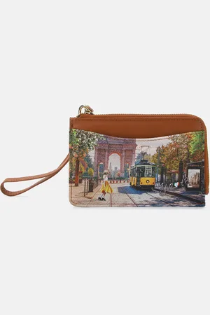 Y Not? ? Portafogli Large Yes Bag Stampa Città SPRING IN MILAN Portafogli da donna