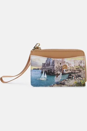 Y Not? ? Portafogli Large Yes Bag Stampa Città POLIGNANO COAST Portafogli da donna