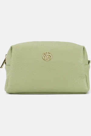 Y Not? ? Beauty Happy In Pelle Sintetica VERDE Portafogli da donna