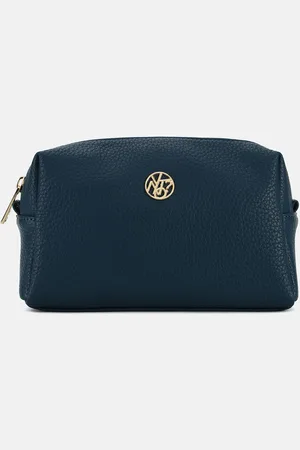 Y Not? ? Beauty Happy In Pelle Sintetica BLU Portafogli da donna