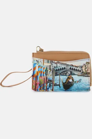 Y Not? ? Portafogli Large Yes Bag Stampa Città DREAM IN VENICE Portafogli da donna